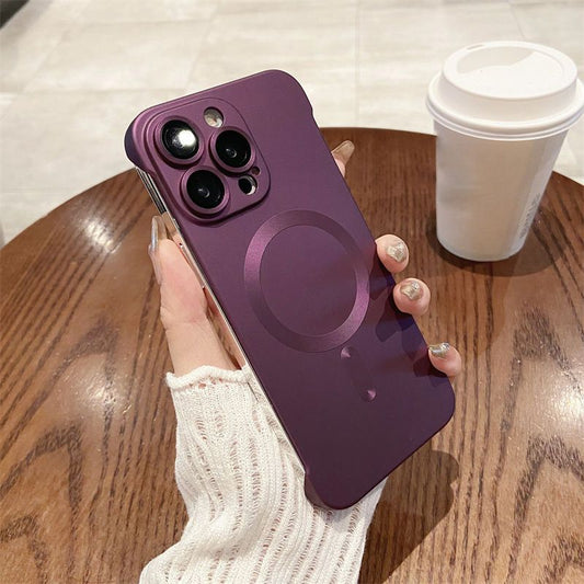 Slim Frameless Magnetic Phone Case for iPhone🤳