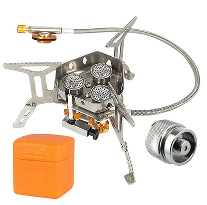 Camping Outdoor Windproof Gas Burner