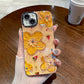 💕Limited time 50% off🔥Oil Painting Flower iPhone Case with Lens Protector Film