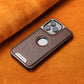 Exquisite craftsmanship, outstanding quality. Business leather case, adding points to your iPhone!