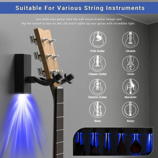 🎸Cool LED lights, illuminate your stage, make the performance more brilliant!