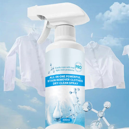 [🔥BUY 3 GET 1 FREE] All-in-One Powerful Stain Remover Clothes Dry-Clean Spray