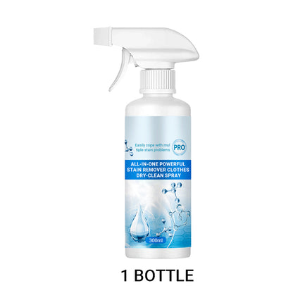 [🔥BUY 3 GET 1 FREE] All-in-One Powerful Stain Remover Clothes Dry-Clean Spray