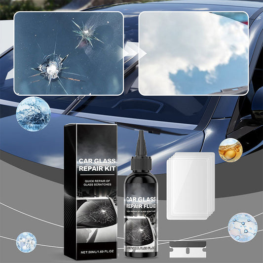 Fast-Acting Car Windshield Crack Repair Kit