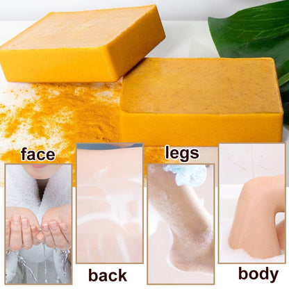 🥇Buy 1 Get 1 Free🥇Lemon Turmeric & Kojic Acid Soap Bars