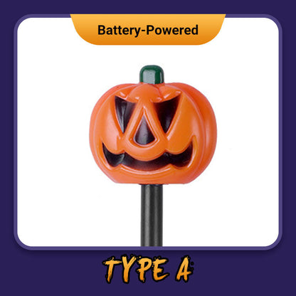 Halloween Pumpkin Garden Stake Solar Light